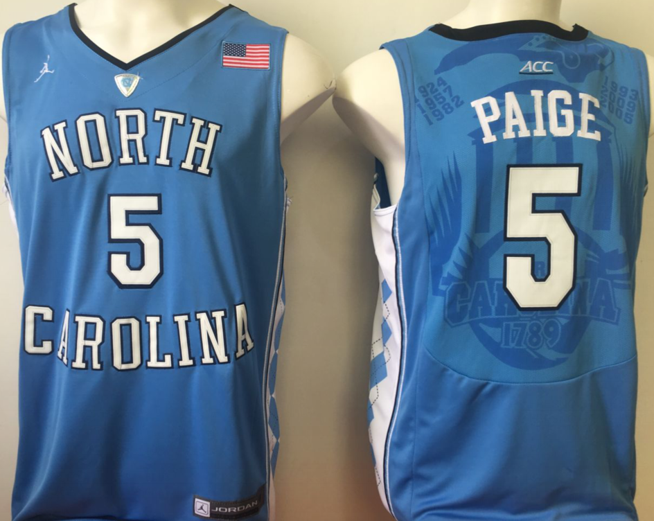 NCAA Men North Carolina Tar Heels Blue 5